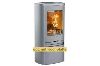 Kaminofen Contura 810 Style Korpus grau Abdeckung Aluminium Gusseisenfront Lagersale
