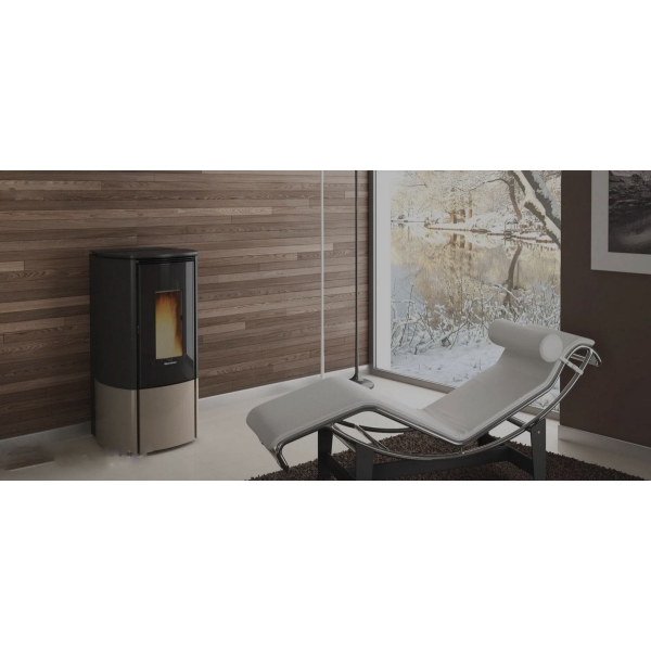 Pelletofen Extraflame Evolution Line Katia 11 taupe – Bild 2