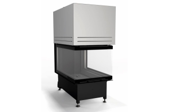 Kamineinsatz Schmid Ekko U 60(90)51 h Kristall mit BRS