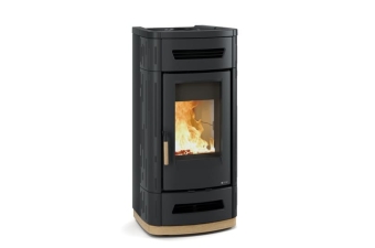Kaminofen La Nordica Prestige Line Oriana Anthrazit-Schwarz
