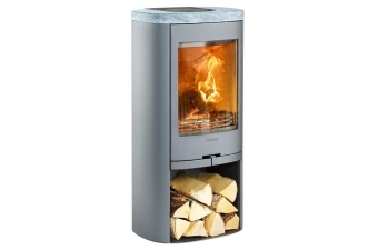 Kaminofen Contura 810 Style Korpus schwarz oder grau Abdeckung Speckstein Gusseisenfront