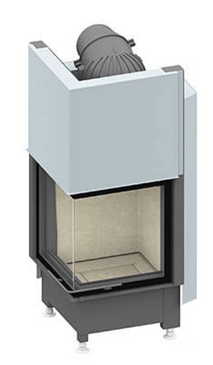 Kamineinsatz Schmid Ekko 45(45)51 h Kristall mit BRS