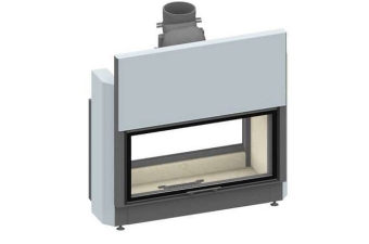 Kamineinsatz Schmid Lina 10051 h/k Kristall+ Tunnelversion mit BRS