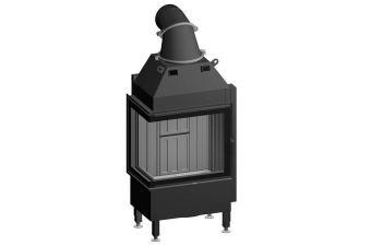 Kamineinsatz Spartherm Varia 2L-55 Fenstereck links Innenraumauskleidung Elfenbein im Top Deal