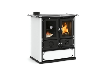 Tischherd La Nordica Rosetta Sinistra 5.0 BII Steel weiß im Special Sale