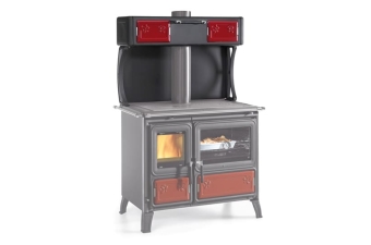 Tischherd La Nordica Prestige Line Milly Bordeaux mit Warmhaltefach