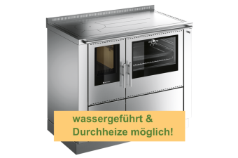 Heizungsherd Pertinger 100PLUS Panorama wassergeführt