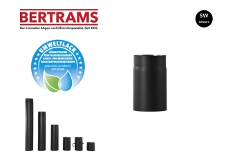 Rauchrohr Bertrams 250 mm schwarz Ø 150 mm