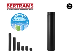 Rauchrohr Bertrams 750 mm schwarz Ø 150 mm