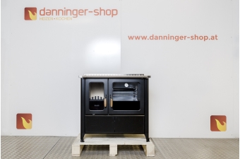 Tischherd Rizzoli N 94 Steel schwarz (94 cm)