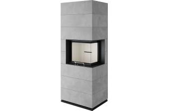 Kaminbausatz Spartherm SIM Varia 2R-55h Tür hochschiebbar