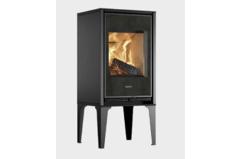 Kaminofen Rizzoli Serie X Dateo schwarz