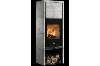 Kaminofen Rizzoli Serie X Rock Plus Naturstein
