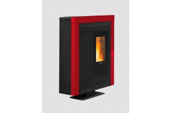 Pelletofen Extraflame Souvenir Plus Steel 5.0 bordeaux