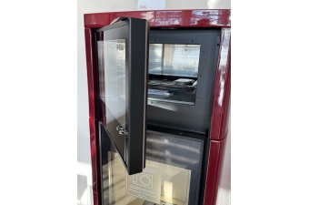 Kachelkaminofen Rizzoli Serie T Art Chef mit Backrohr wassergeführt