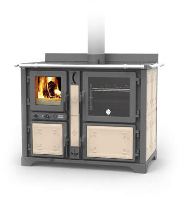 Tischherd Thermorossi Bosky Country F30 beige wassergeführt