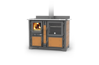 Tischherd Thermorossi Bosky Country F30 coffee wassergeführt