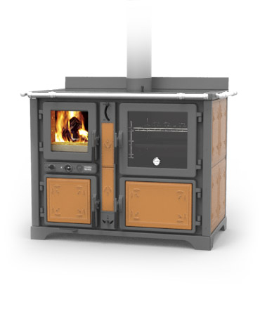 Tischherd Thermorossi Bosky Country F30 coffee wassergeführt