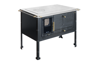 Tischherd Pertinger 110 Vintage Anschluss Rechts Stahlplatte mit Sichtfenster im Top Deal