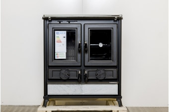 Tischherd Thermorossi Violetta Evo (77 cm) Naturstein mit Speiseaufwärmplatte Lagersale