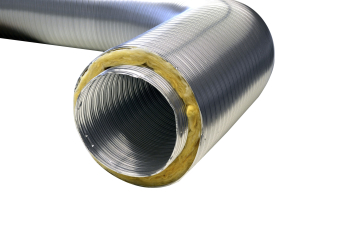 CB Alu-Isolierflexrohr unbeschichtet Alu Ø 100 mm