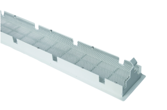 CB Gitter für aktive Hinterlüftung weiß