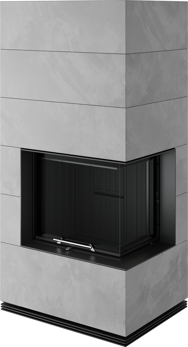 Kaminbausatz Spartherm SIM Varia 2R-55h Tür hochschiebbar wassergeführt – Bild 11