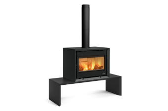 Kaminofen La Nordica Prestige Line Dante 5.0 mit Holzträger Lagersale