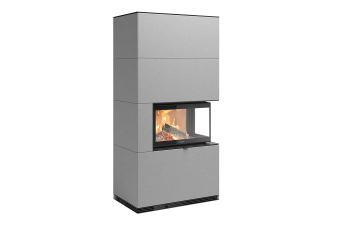 Kaminbausatz Contura i41A Artstone naturell Tür hochschiebbar - neues Modell