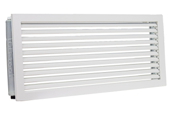 CB Kaltluftgitter Standard Aufputz weiß