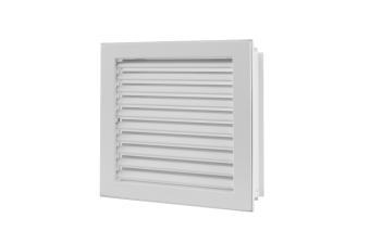 CB Kaltluftgitter Putzbündig weiß