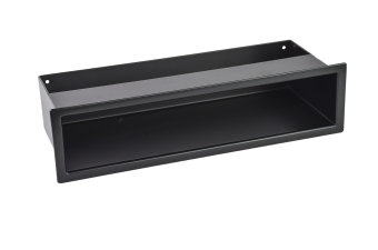 CB Luftleisten gerade ohne Einbaurahmen nicht verschließbar schwarz