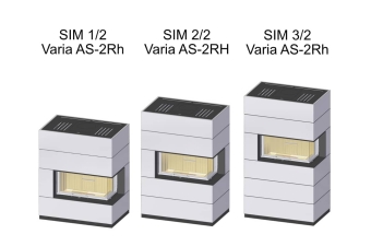 Kaminbausatz Spartherm SIM Varia AS-2Rh Tür hochschiebbar
