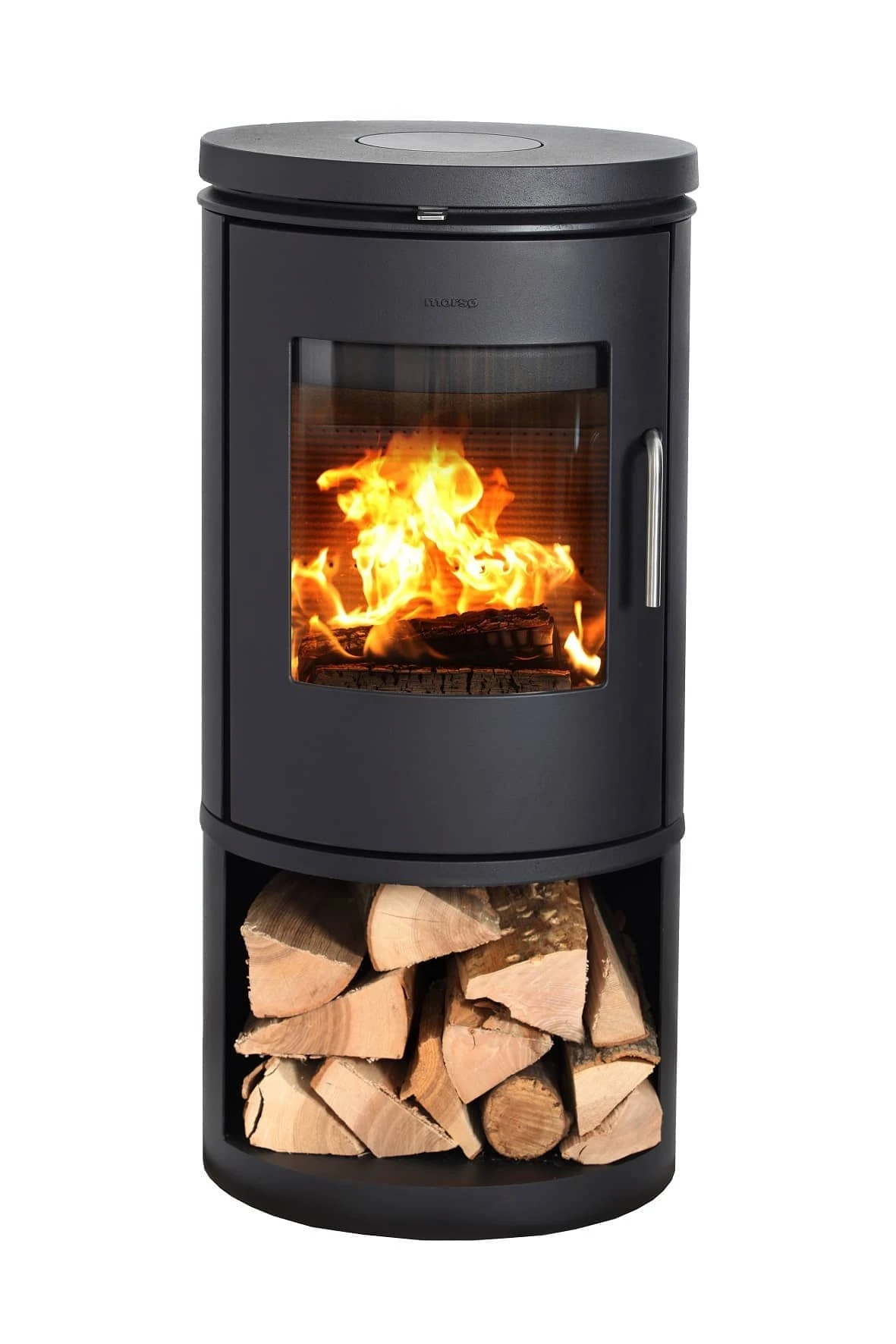 Kaminofen Morsø 6143 mit Holzfach
