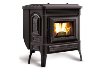 Pelletofen Extraflame Teodora Evo Gusseisen schwarz im Top Deal