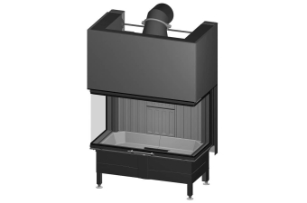 Kamineinsatz Spartherm Arte 3RL-100h Tür hochschiebbar