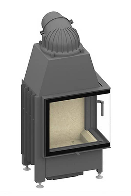 Kamineinsatz Schmid Ekko R 55(34)51 s Türanschlag links im Top Deal