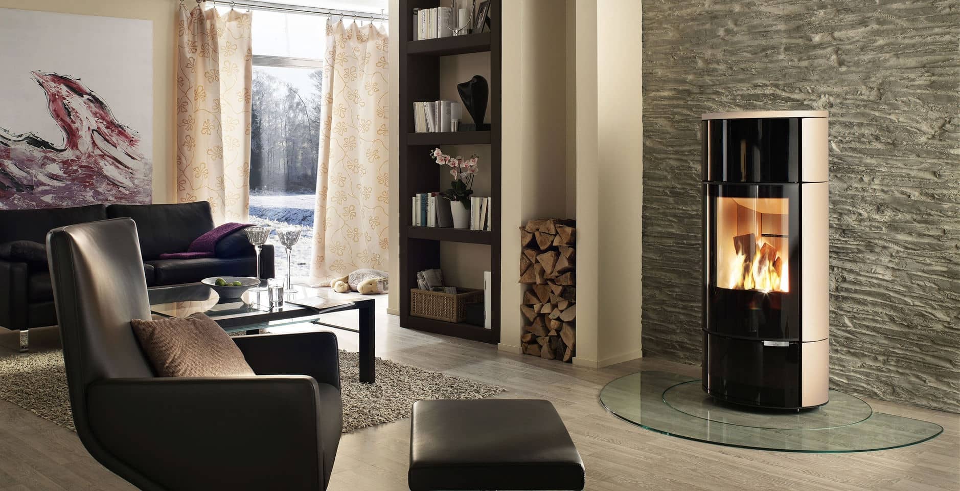 Kaminofen Spartherm Senso M H2O wassergeführt