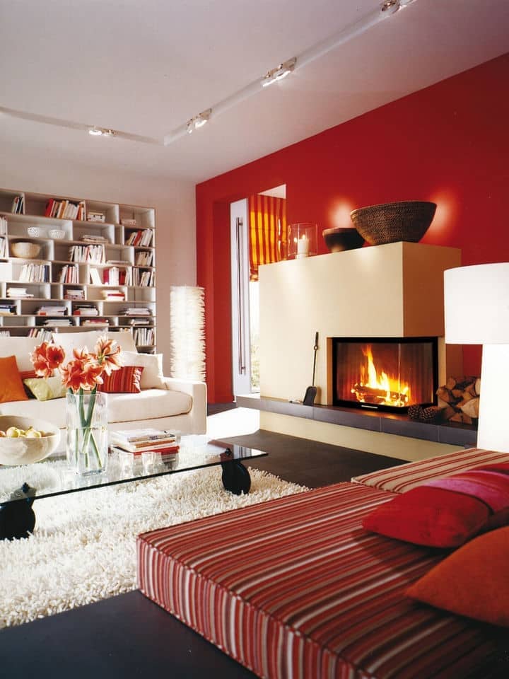 Kamineinsatz Spartherm Varia 2Rh Tür hochschiebbar Türhöhe 57.4 cm Fenstereck rechts – Bild 3