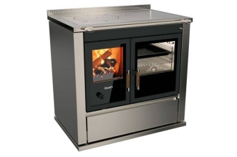 Tischherd Rizzoli ST 90 Classica Edelstahl wassergeführt