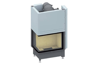 Kamineinsatz Schmid Ekko W L 67(45)51 h Tür hochschiebbar wassergeführt