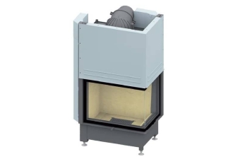 Kamineinsatz Schmid Ekko W R 67(45)51 h Tür hochschiebbar wassergeführt