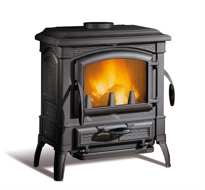 Kaminofen La Nordica Isetta 16 schwarz Gusseisen