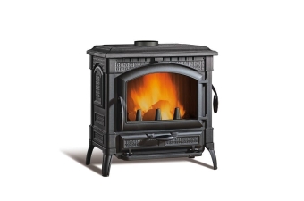 Kaminofen La Nordica Isotta Evo schwarz Gusseisen