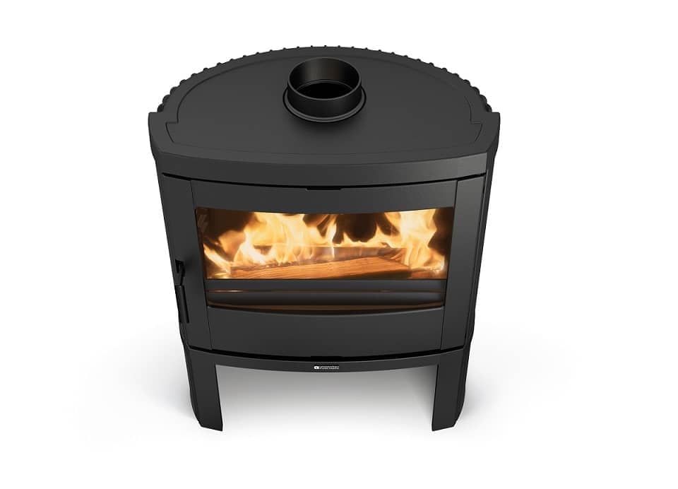 Kaminofen La Nordica Jennifer schwarz Gusseisen im Special Sale – Bild 3