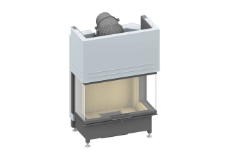 Kamineinsatz Schmid Ekko U 84(34)51 h Kristall mit BRS