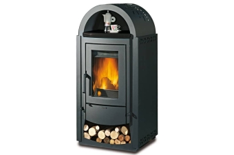 Kaminofen La Nordica Norvegia New BII Anthrazit schwarz