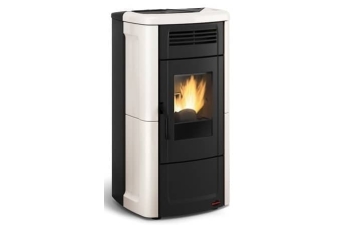 Pelletofen Extraflame Novella Evo Kachel elfenbein