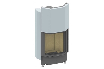 Kamineinsatz Schmid Pano 55 Tür hochschiebbar