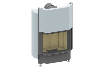 Kamineinsatz Schmid Pano 67 Tür hochschiebbar